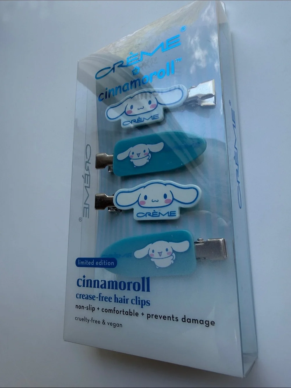 The Crème Shop x Cinnamoroll Hair Clips 4 Pack